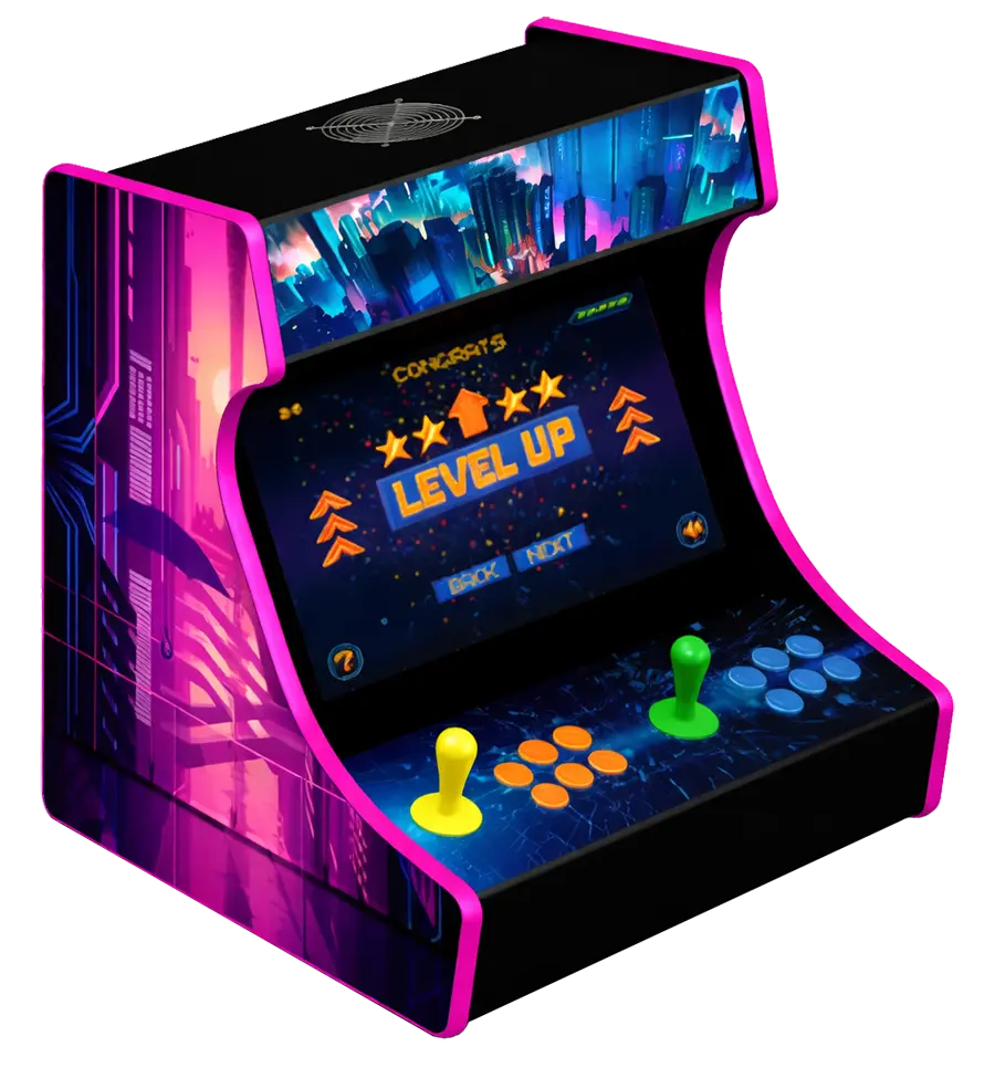 Arcadenial Bartop, máquina arcade personalizada