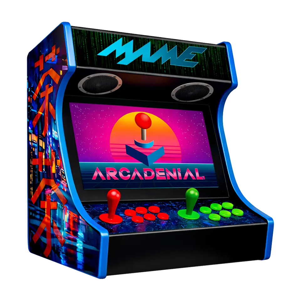 Máquina arcade Bartop personalizada Arcadenial